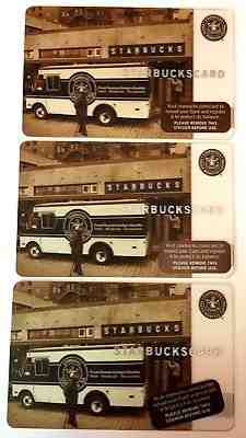 Lot of 3 Starbucks Card 2008 PIKE PLACE Tradition US Version NEW - Sold on eBay Nov, 26th 2018 for $9.99