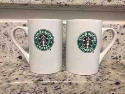 Starbucks Mug Set 10oz 2008 logo china mermaid  - Sold on eBay Nov, 26th 2018 for $6.00