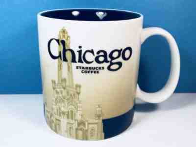 Starbuck’s Chicago 16oz Coffee Mug, Global Icon Series 2008 - Sold on eBay Nov, 26th 2018 for $19.00
