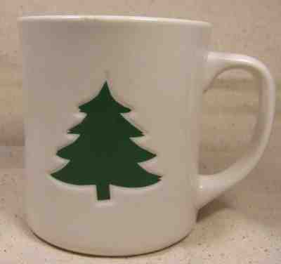 Starbucks Coffee Cup Mug Signature Logo Green White Christmas Collectible 2008 - Sold on eBay Nov, 26th 2018 for $10.39