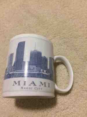 Starbucks mug architect series Miami Magic City 2008 18 FL OZ Rare - Sold on eBay Nov, 26th 2018 for $15.00