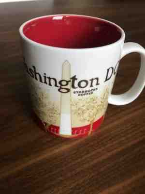 Washington DC Starbucks 2009 Collector City Series Mug 16 oz  - Sold on eBay Nov, 28th 2018 for $29.00