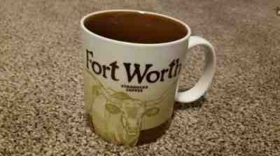 Euc Starbucks Global Fort Worth Mug 2009 Collector Series 16oz with Box - Sold on eBay Nov, 28th 2018 for $49.99