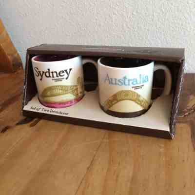 HTF Starbucks Demitasse SYDNEY AUSTRALIA demi 3oz NIB RARE! Global Icon 2009 Mug - Sold on eBay Nov, 27th 2018 for $51.00