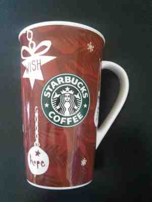 STARBUCKS 2009 HOLIDAY HANGING ORNAMENTS Christmas MUG BONE CHINA CUP Collector - Sold on eBay Nov, 27th 2018 for $11.00