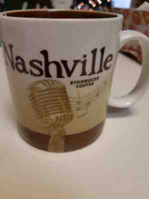 Starbucks NASHVILLE Coffee Mug (2009) 16oz. COLLECTOR SERIES Nashville - Sold on eBay Nov, 26th 2018 for $9.99