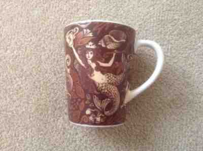 Starbucks Mermaid Siren Coffee Mug 2009 Anniversary Blend Bone China Cup 12 oz. - Sold on eBay Nov, 26th 2018 for $16.00