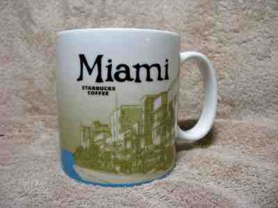 Starbucks Coffee MIAMI City Mug Collector Series 16 oz 2009 Java - Sold on eBay Nov, 26th 2018 for $32.95