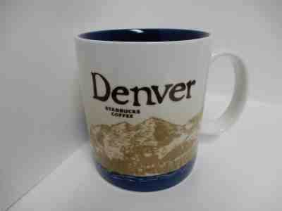 STARBUCKS 2009 DENVER "Collector Series" Coffee Mug Tea Cup 16 oz Excellent Cond - Sold on eBay Nov, 25th 2018 for $9.25