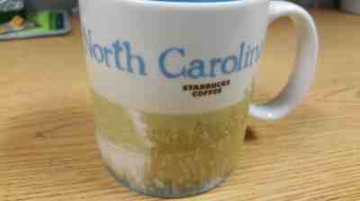 Starbucks global icon series  North Carolina 16 oz  cup mug 2010 Lighthouse - Sold on eBay Nov, 27th 2018 for $12.00