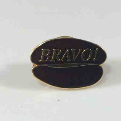 Starbucks Coffee Barista Genuine BRAVO Pin 2010  - Sold on eBay Nov, 26th 2018 for $7.50