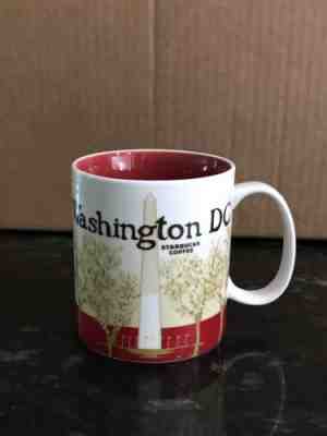 2011 STARBUCKS Collector Series WASHINGTON DC City Icon COFFEE MUG 16oz - Sold on eBay Nov, 27th 2018 for $17.50