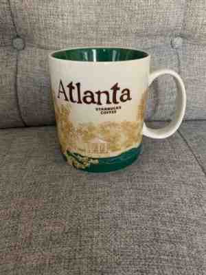 Starbucks Global Icon Collector Series Atlanta 2011 16oz Coffee Mug - Sold on eBay Nov, 27th 2018 for $10.10
