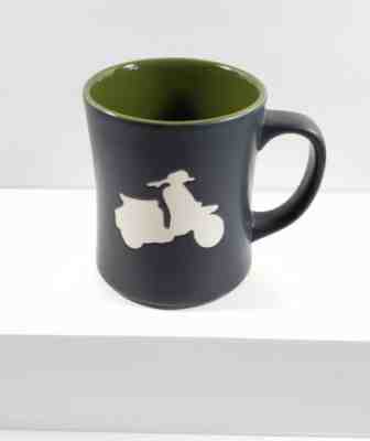 Starbucks 2011 Vespa Mug 16oz Matte Black and Green - Sold on eBay Nov, 26th 2018 for $14.99