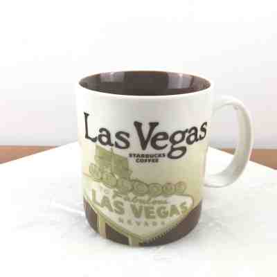 Starbucks Las Vegas Mug Coffee Cup Global Icon Cities 2011 Retired Collection  - Sold on eBay Nov, 26th 2018 for $15.00