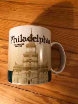 Starbucks 2011 Philadelphia Global Icon Collector Mug 16 oz. Beautiful - Sold on eBay Nov, 26th 2018 for $16.50
