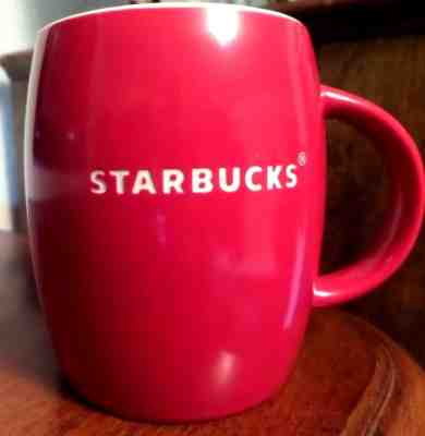 Starbucks Coffee Company 2011 Red 4 "Tall/ 3' Opening Mug Cup VGC - Sold on eBay Nov, 26th 2018 for $12.00