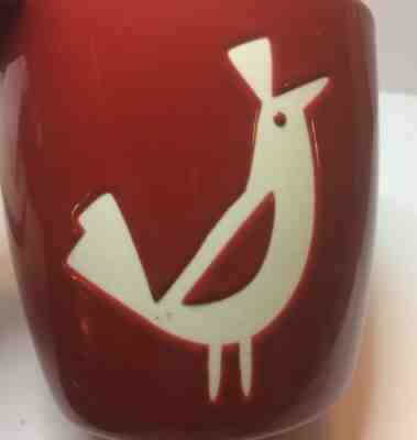Starbucks Christmas 2011 Mug Red with White Partridge Bird - Sold on eBay Nov, 25th 2018 for $13.15