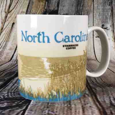 Starbucks Collectors Series North Carolina 16 ounce Ceramic Coffee Mug 2011  - Sold on eBay Nov, 25th 2018 for $14.99