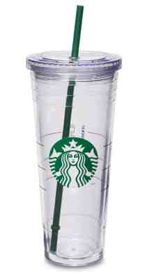 New Starbucks Iced Coffee Tumbler 2012 Acrylic Reusable 24 Oz Venti Cold Cup - Sold on eBay Nov, 27th 2018 for $24.99