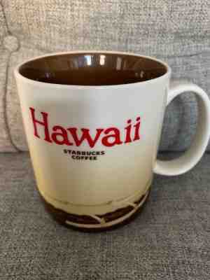 Starbucks Hawaii, 16oz Coffee Mug, Collector Series 2012 - Sold on eBay Nov, 27th 2018 for $21.50