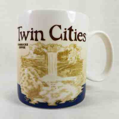 Starbucks Twin Cities 2012 Collector Series Global Icon Coffee Mug Cup Free Ship - Sold on eBay Nov, 27th 2018 for $21.50