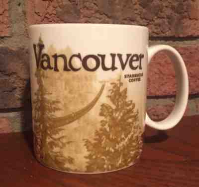 Starbucks Vancouver Icon City Mug Collectors Series 2012 Edition Coffee Cup 16oz - Sold on eBay Nov, 26th 2018 for $42.49