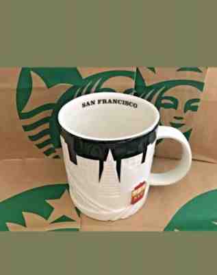 Starbucks Coffee Cup SAN FRANCISCO Relief series mug 2012 NWT - Sold on eBay Nov, 26th 2018 for $18.00