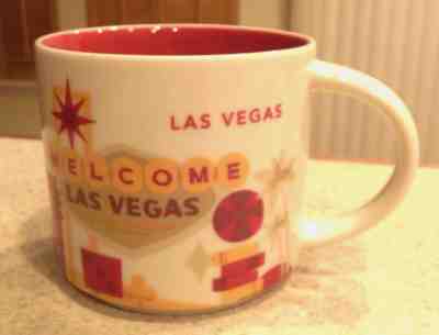 Starbucks 14oz 2013 Los Vegas "You Are Here" Coffee Mug in Mint Condition - Sold on eBay Nov, 27th 2018 for $12.99