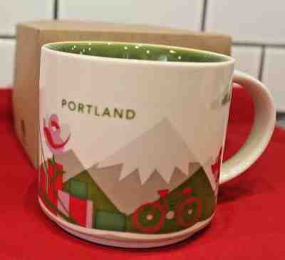 Starbucks Portland 2013 You Are Here Collection Coffee Mug Cup 14 oz With Box - Sold on eBay Nov, 26th 2018 for $11.95