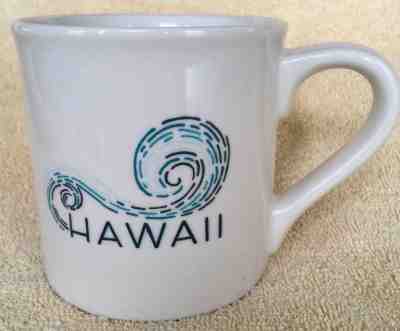 Starbucks Hawaii State 2013 Collectible 14oz Coffee Mug Blue Wave Made USA - Sold on eBay Nov, 26th 2018 for $3.59