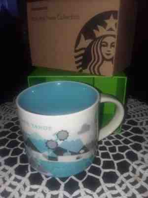 Starbucks "LAKE TAHOE" Mug 14OZ. "Been There Collection,"  Retired 2013, NIB - Sold on eBay Nov, 26th 2018 for $33.99