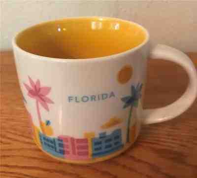 Starbucks You Are Here Collector Series Florida 14 fl. oz. 2013 YAH - Sold on eBay Nov, 25th 2018 for $15.00