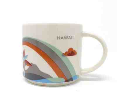 Starbucks Hawaii You Are Here Collection 2014 Mug STARBUCKS Coffee Tea 14 oz - Sold on eBay Nov, 27th 2018 for $9.77