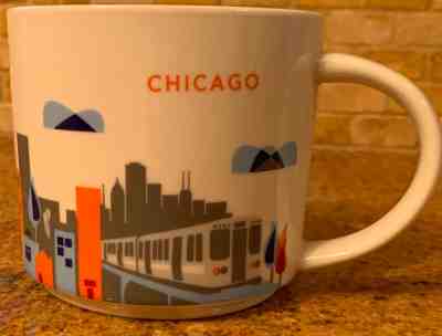 Starbucks  You Are Here  YAH Collection  Chicago Mug  2014 - Sold on eBay Nov, 27th 2018 for $10.00