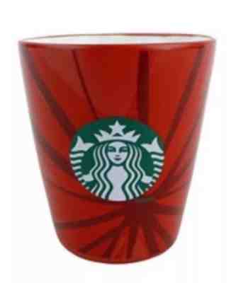 Starbucks Demi Demitasse 3 Oz Taster Cup Espresso Shot Glass Red  2014 NEW - Sold on eBay Nov, 26th 2018 for $6.34