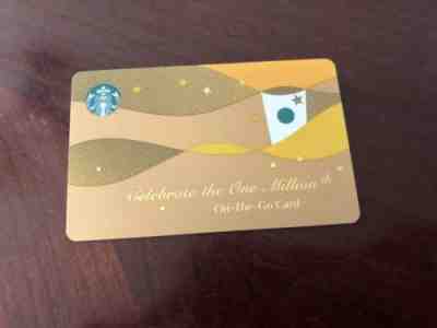 2014 Starbucks Coffee Taiwan One Million # 109 City Mega Rare HTF VHTF Gift Card - Sold on eBay Nov, 26th 2018 for $11.50