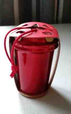 New 2014 Starbucks Metallic Red To Go No Logo Cup Ceramic Christmas Ornament  - Sold on eBay Nov, 26th 2018 for $12.99