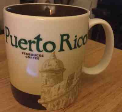 Starbucks Coffee Mug Puerto Rico “COLLECTABLE “2015 - Sold on eBay Nov, 28th 2018 for $22.99