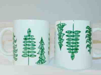 Starbucks 2015 Holiday Green Christmas Tree Coffee Mug Tall cup 12 oz - Sold on eBay Nov, 27th 2018 for $4.25