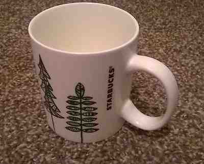 2015 Starbucks Christmas Tree Mug Green Evergreen Holiday Cup Pine Coffee 12 oz - Sold on eBay Nov, 27th 2018 for $9.99