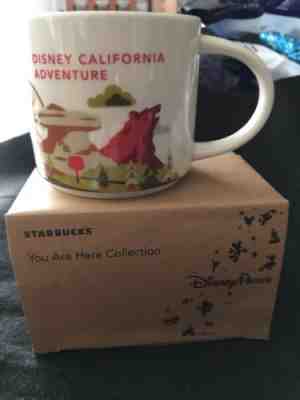 Starbucks Disney California Adventure You Are Here Collection Mug Cup New in box - Sold on eBay Nov, 26th 2018 for $17.99
