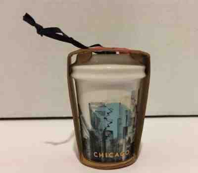 WONDERFUL STARBUCKS 2015 CHICAGO CHRISTMAS ORNAMENT - Sold on eBay Nov, 26th 2018 for $9.89