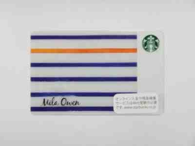 Starbucks Gift Card Japan 2015 Mila Owen Pin intact - Sold on eBay Nov, 25th 2018 for $10.00