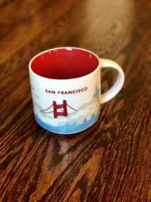 14oz Starbucks San Francisco You Are Here Coffee Mug Cup YAH 2015 Collection - Sold on eBay Nov, 25th 2018 for $10.49