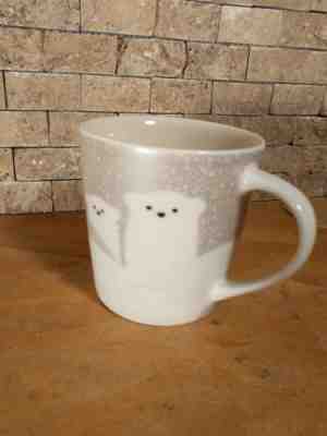 STARBUCKS 2016 White Polar Bear Holiday Coffee Mug Cup 8 FL OZ/237 ML Used EUC - Sold on eBay Nov, 28th 2018 for $15.00