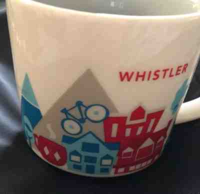 Starbucks You Are Here YAH Collection- Whistler Canada 14oz Mug 2016 - Sold on eBay Nov, 27th 2018 for $15.00