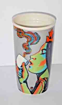 Starbucks 2016 Siren Tumbler Milton Glaser Anniversary Travel Mug 12oz Coffee  - Sold on eBay Nov, 26th 2018 for $12.50