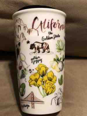 Starbucks 2016 California Double Wall Ceramic Tumbler  - Sold on eBay Nov, 26th 2018 for $39.99