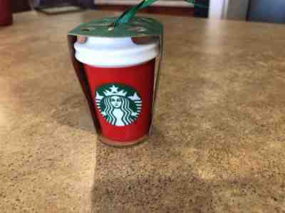 Starbucks NEW JERSEY NJ STATE 2016 Christmas Ornament - Brand New  - Sold on eBay Nov, 26th 2018 for $8.00